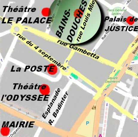 Aparthotel Les Bains Douches Périgueux Exterior foto